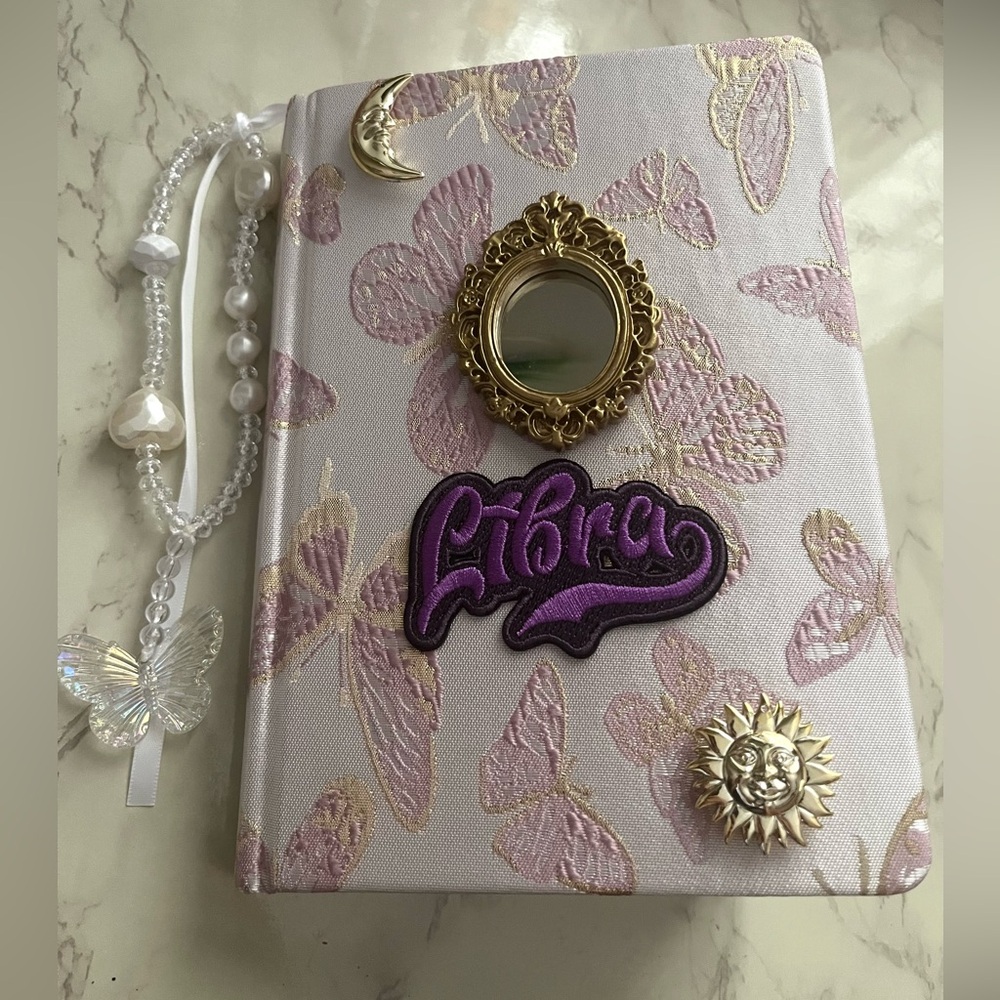 Handcrafted Libra Luxury Journal-10 Designer Pages + Space to Grow
